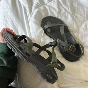 Mens Chacos with toe strap - Chaco Z/Volv 2 Men 11 Solid Forest